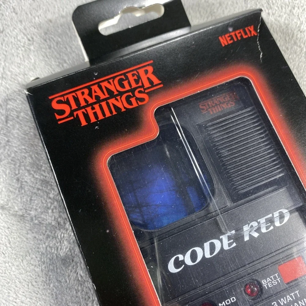 Stranger Things iPhone Phone Case CODE RED Walkie Talkie iPhone 15 Pro Max READ - Picture 7 of 11